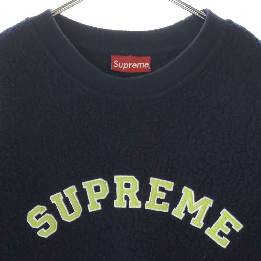 SUPREME (シュプリーム) 17AW Polartec Deep Pile Crewneck
