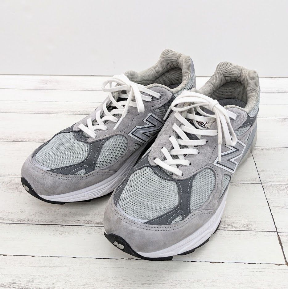 美品 New Balance ニューバランス M990GY3 M990 V3 GRAY グレー