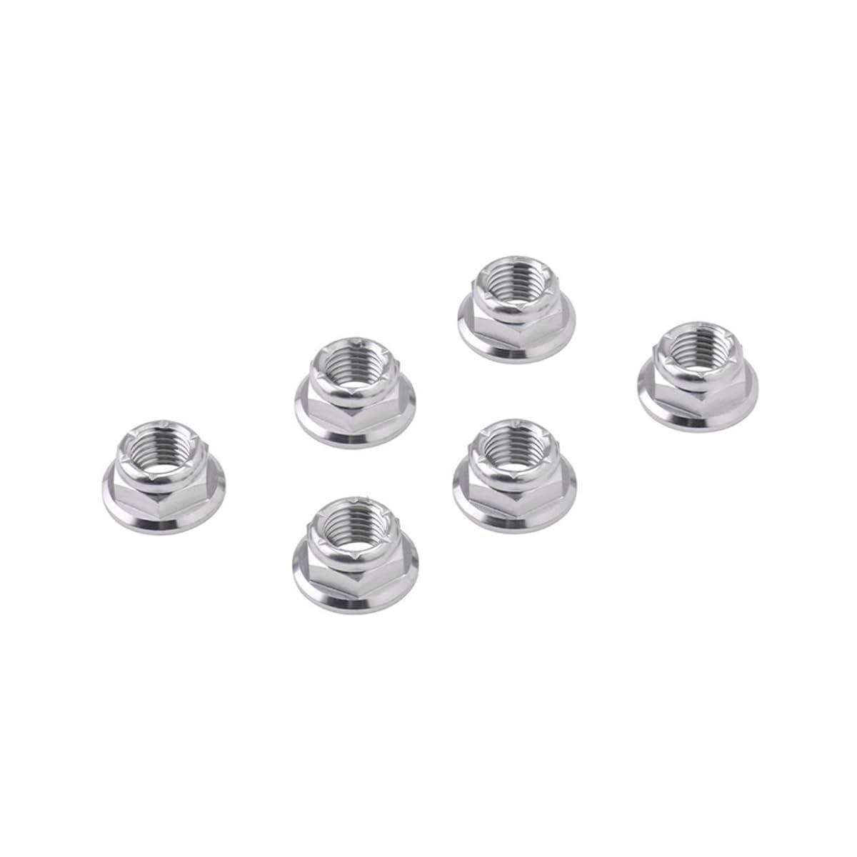 Size M10_Style 6個入り ジータレーシング ZETA RACING チタン スプロケットナットセット M10 P 1.25 6個 汎用 D6970 旧品番 ZT35-1006 ダートフリーク DIRTFREAK