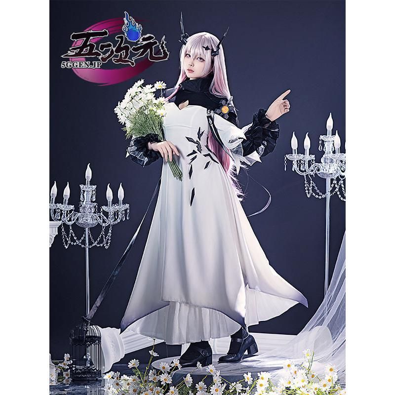 五次元 アークナイツ コスプレ テレジア シヴィライト エテルナ 衣装 ウィッグ 追加可 ハロウィン
