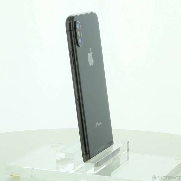 品〕 iPhoneX 256GB スペースグレイ MQC12J／A SIMフリー【198