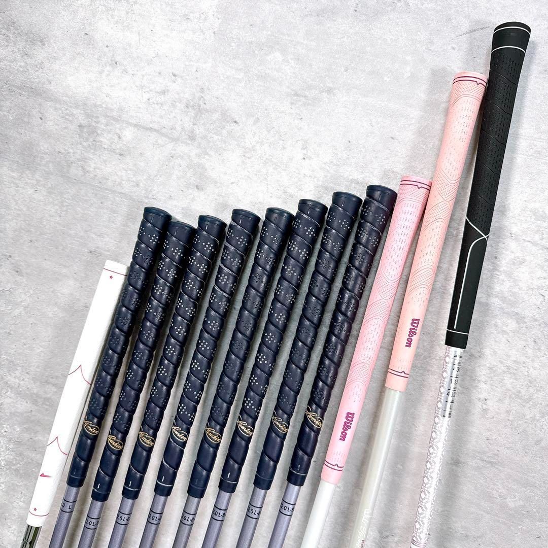 レディース　キャロウェイ　ヨネックス　12本　ゴルフセット　キャディバッグ付き ゴルフクラブセット レディース YONEX ヨネックス EZONE フルセット 12