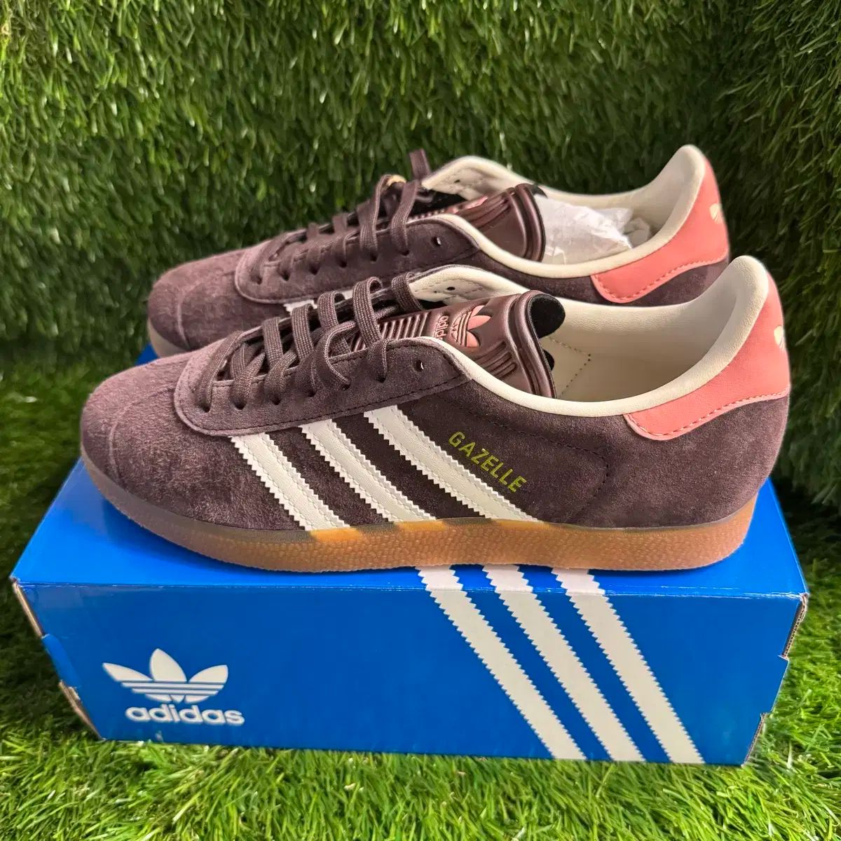 （ 235 ） W adidas(アディダス) ガゼル シャドウ ブラウン