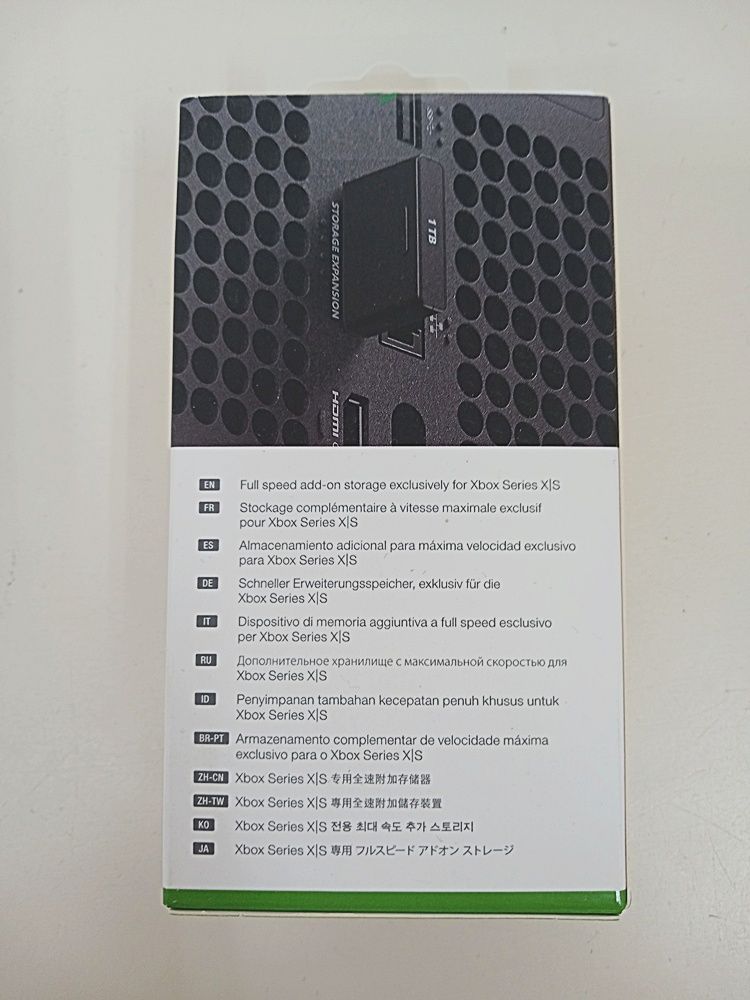 Xbox Series X S用 Seagate シーゲイト ストレージ拡張カード ソリッドステートHDD 1TB STJR1000400 MCG28-601