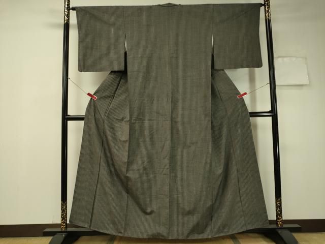 平和屋着物○上質な紬 格子柄 正絹 逸品 CAAT7549vp - メルカリ