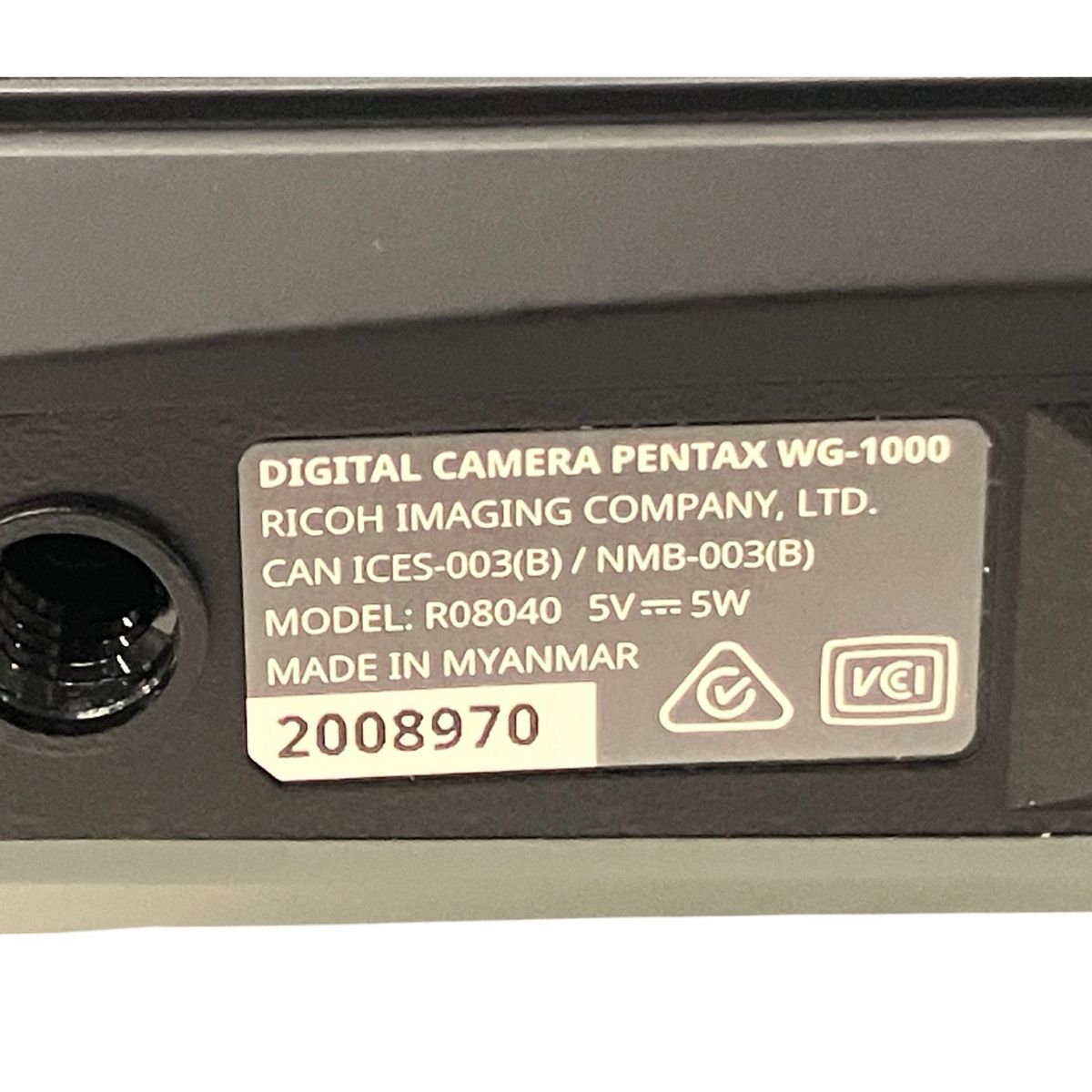  PENTAX WG-1000 コンパクト デジタル カメラ 防水 タフネス ペンタックス その他 カメラ