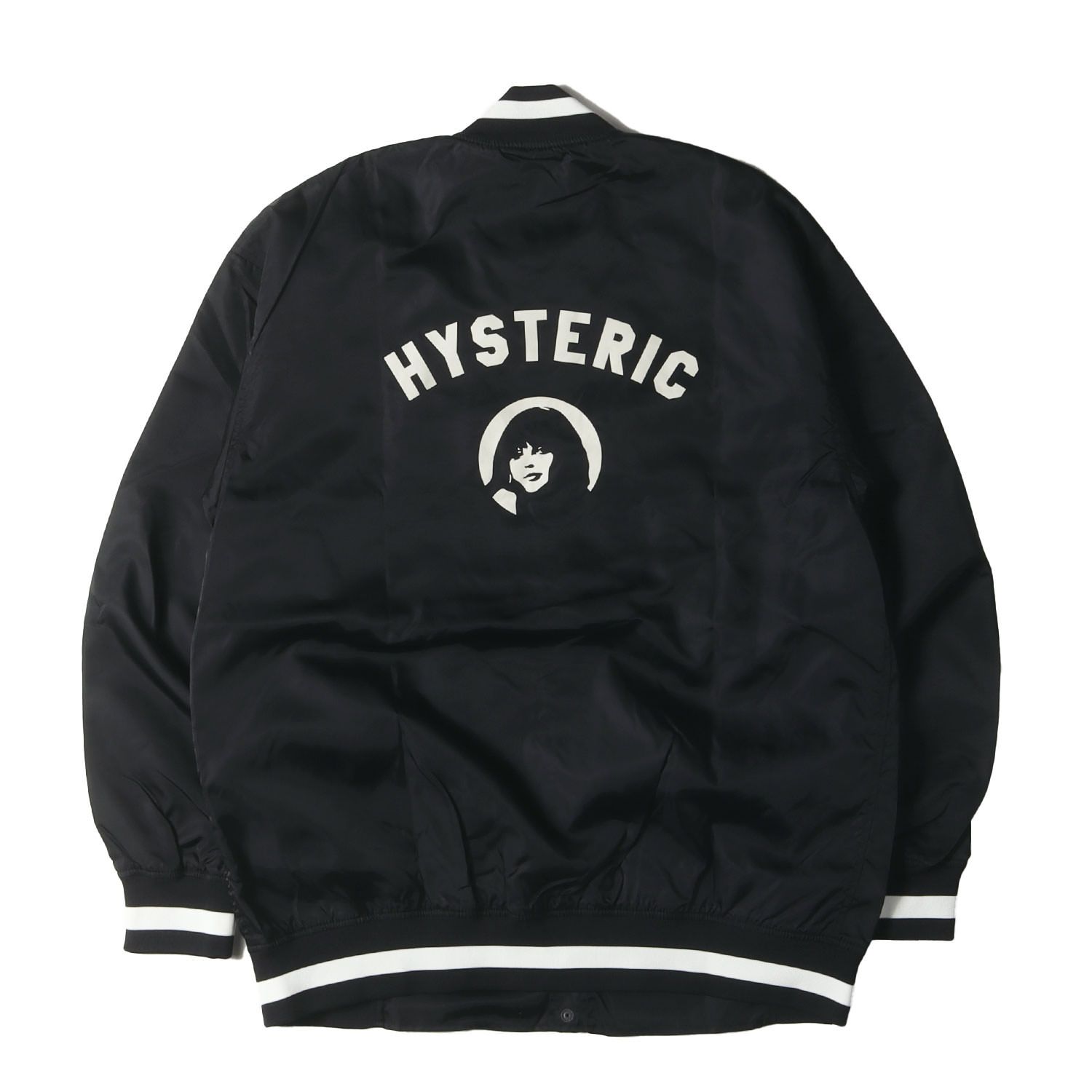 HYSTERIC GLAMOUR ブラック ナイロンジャケット L