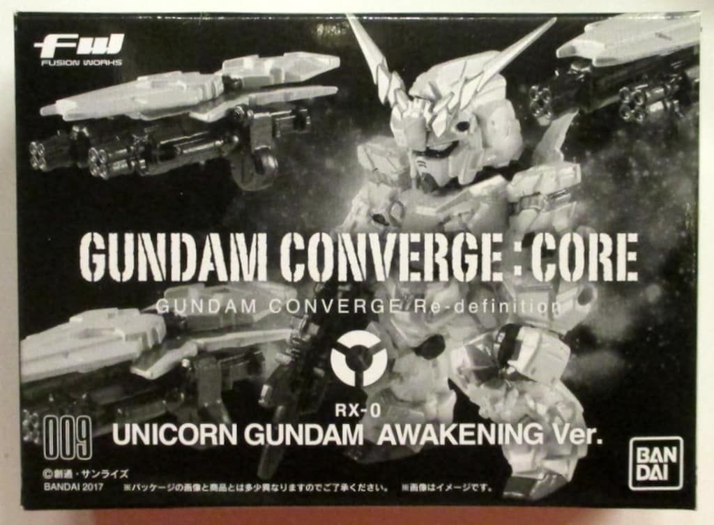 FW GUNDAM CONVERGE CORE ユニコーンガンダム 覚醒カラー FW GUNDAM CONVERGE：CORE ユニコーンガンダム（覚醒カラー