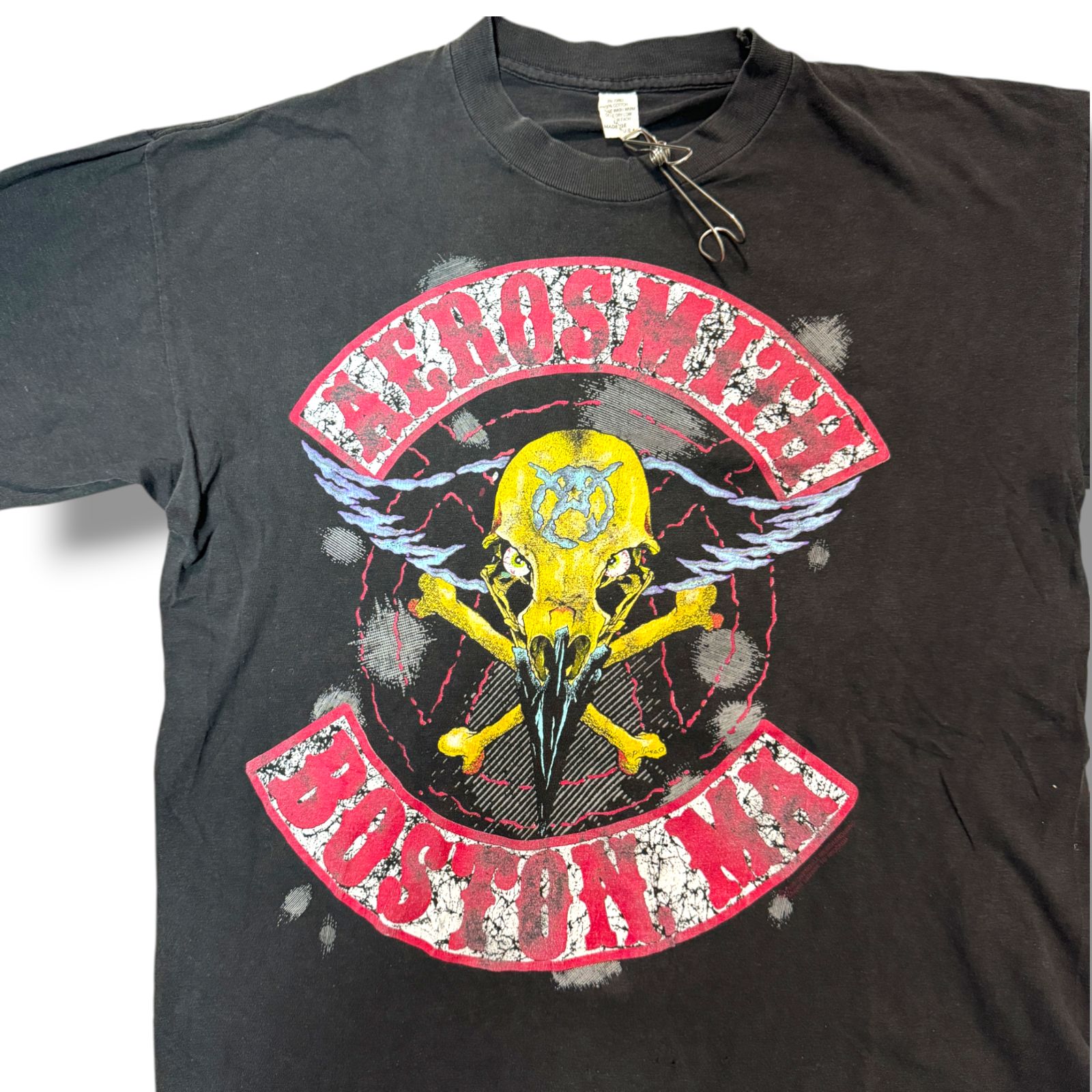 90’s AEROSMITH エアロスミス バンドTシャツ PUMPツアー L 90s AERO SMITH PUMP TOUR 1990 エアロスミス Tシャツ Lサイズ