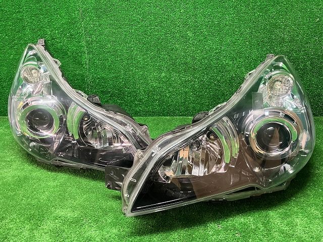 新作，お得 ★コーティング　比較的綺麗　BM　BR系　レガシィ　後期　ヘッドライト左右　HID　100-20061　5N　レべ付き　バラスト付き　241223224 ライト