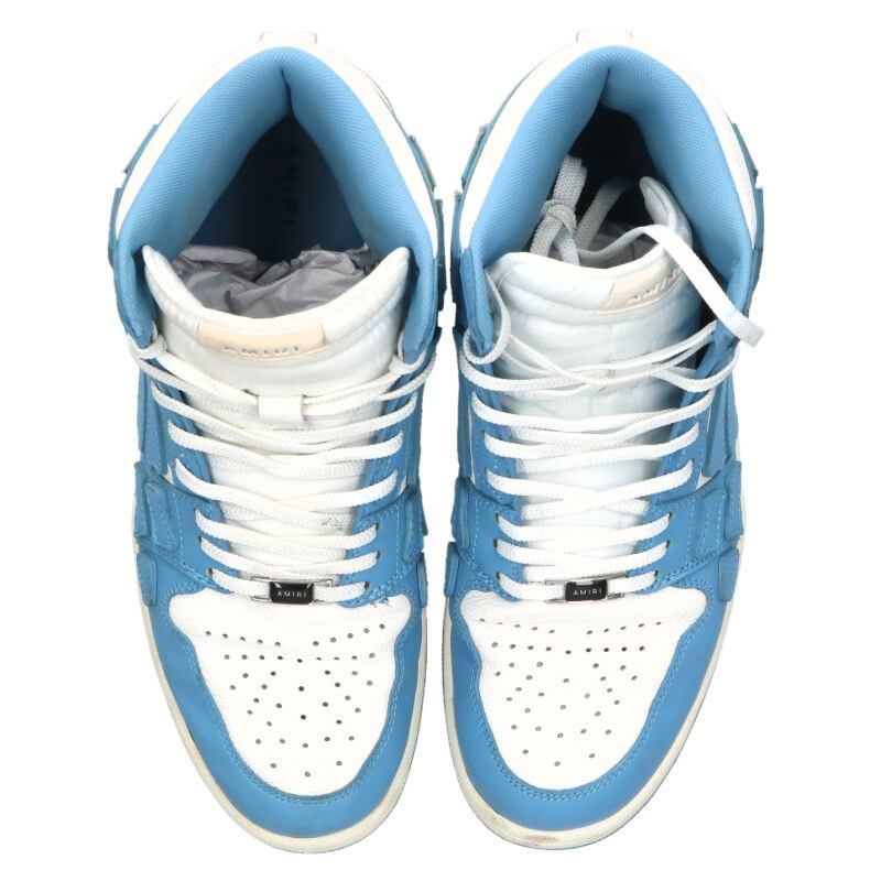 アミリ SKEL TOP HI スケルトップハイカットレザースニーカー