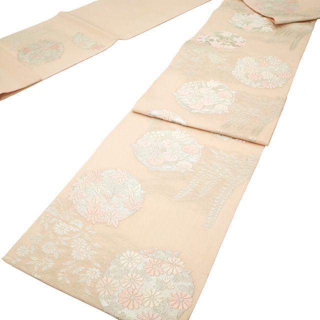 中古】 すごい値！ 夏物 袋帯 リサイクル 絽 フォーマル 正絹
