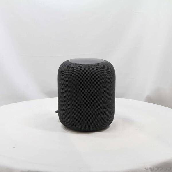 【中古品】 HomePod (第1世代) スペースグレイ MQHW2J/A 中古品〕 HomePod 第1世代 MQHW2J／A スペースグレイ【344