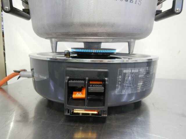 中古】2021年製 リンナイ RR-300C LPガス 3升 炊飯器 W492D423H426mm 中古】2021年製 リンナイ RR-300C LPガス 3升 炊飯器 W492D423H426mm