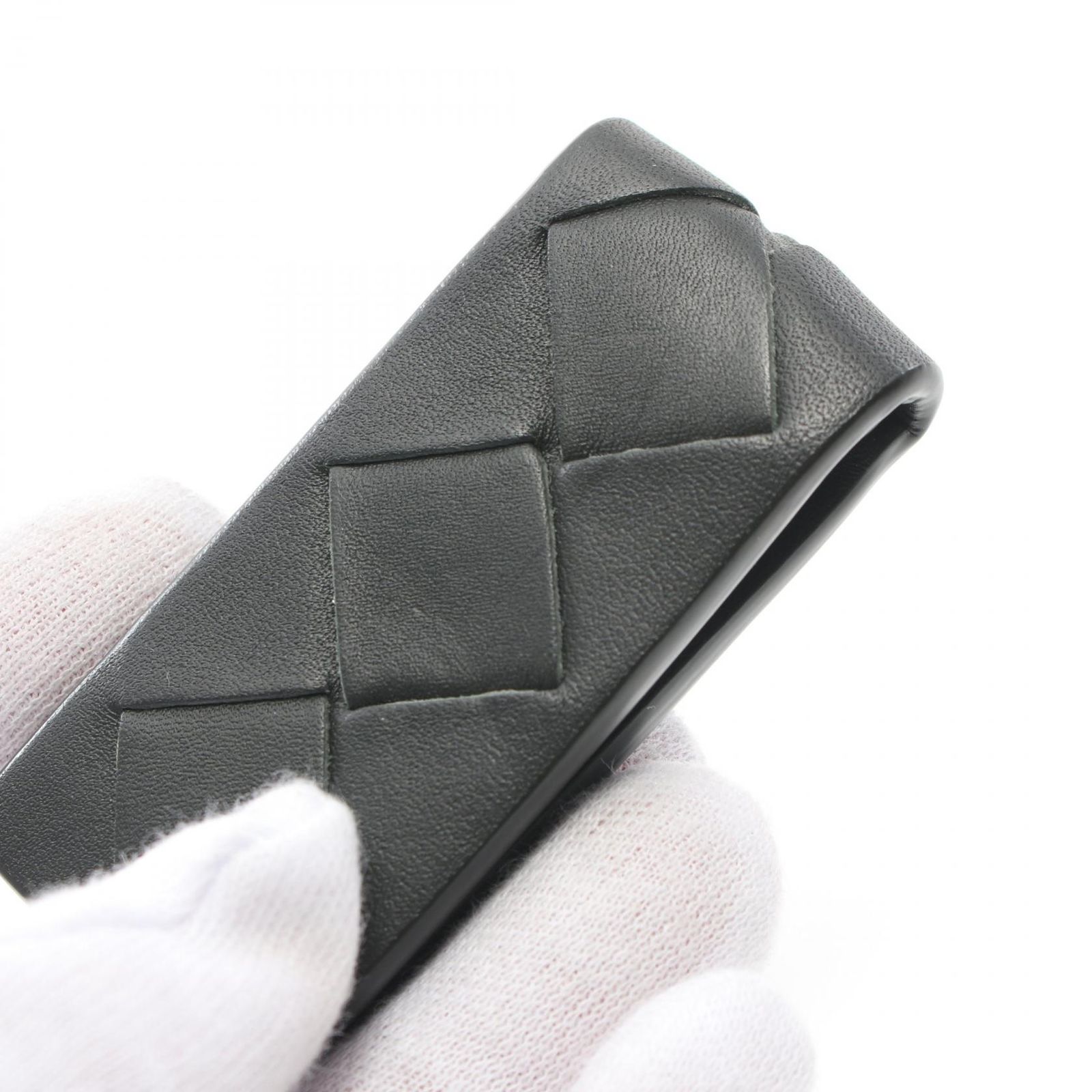 ボッテガヴェネタ BOTTEGA VENETA マネークリップ イントレチャート