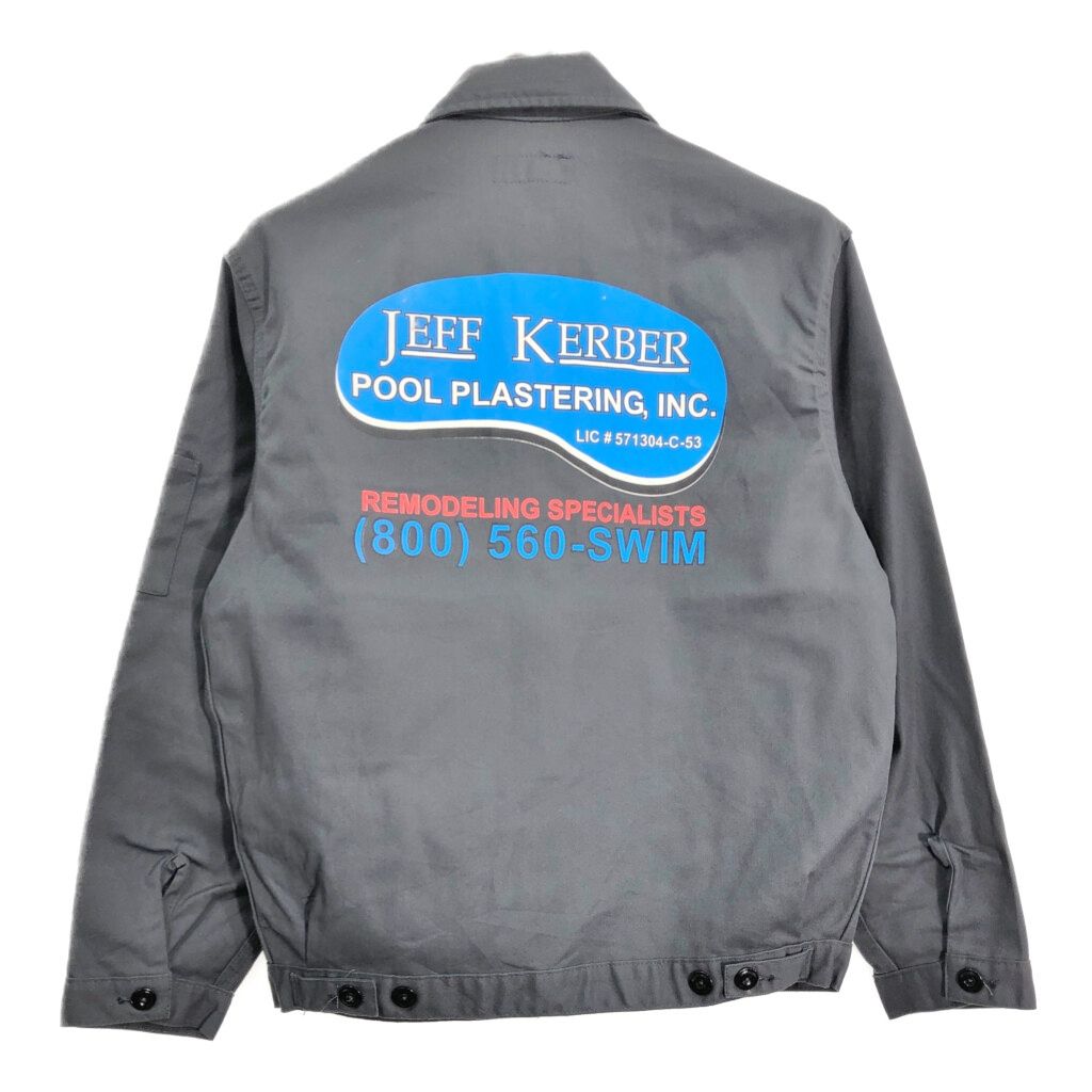 Dickies ディッキーズ ワークジャケット 企業ロゴ グレー