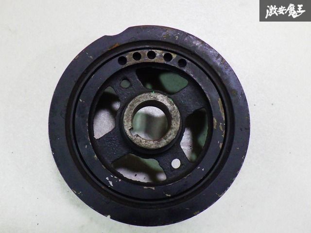 トヨタ TOYOTA 純正 4AG クランク プーリー １個 エンジン パーツ AE86 AE92 レビン トレノ 棚