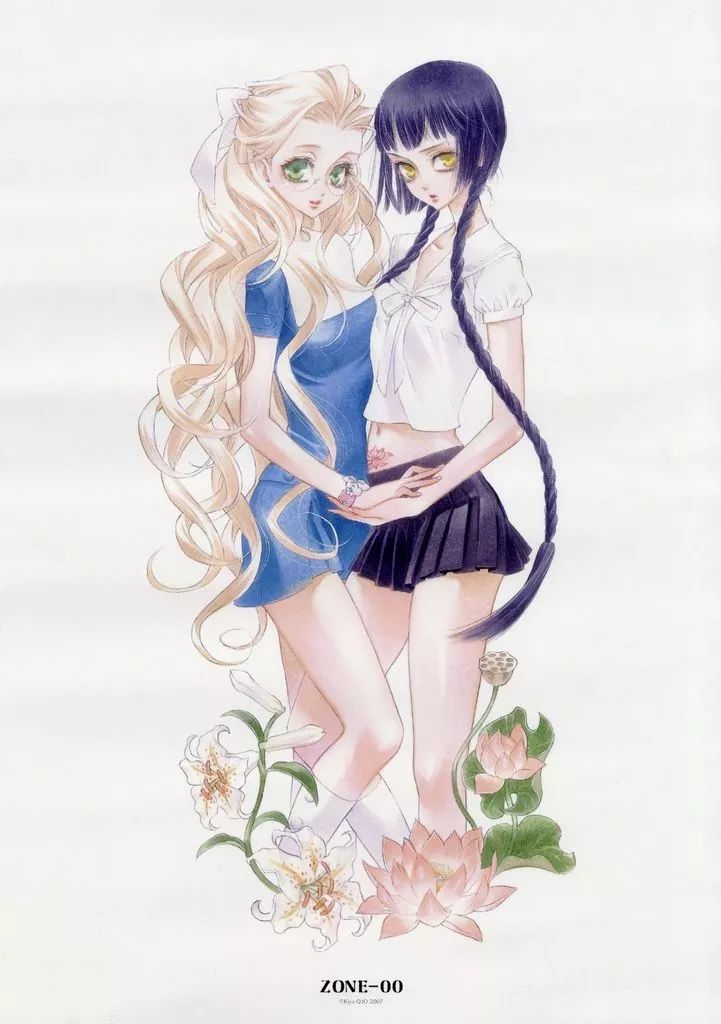 中古】ポスター A3マット加工ポスター 沖野真夜子＆白百合姫 「DRAW