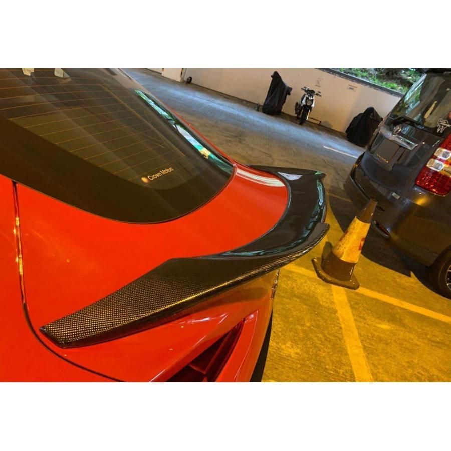 トヨタ A90 GRスープラ用 カーボントランクスポイラー/カーボンリップ