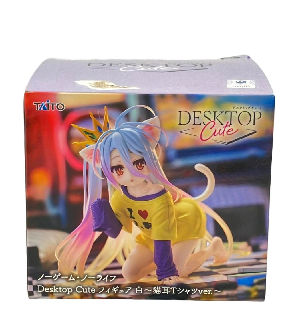 【タイクレ限定】ノーゲーム・ノーライフ フィギュア　白～猫耳Tシャツver.～ Amazon | ノーゲーム・ノーライフ Desktop Cute フィギュア 白