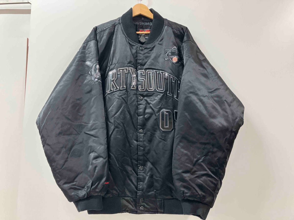 FUBU　ナイロンスタジャン　黒 FUBU 【在庫処分】FUBU フブ ジャケット メンズ レディース 長袖