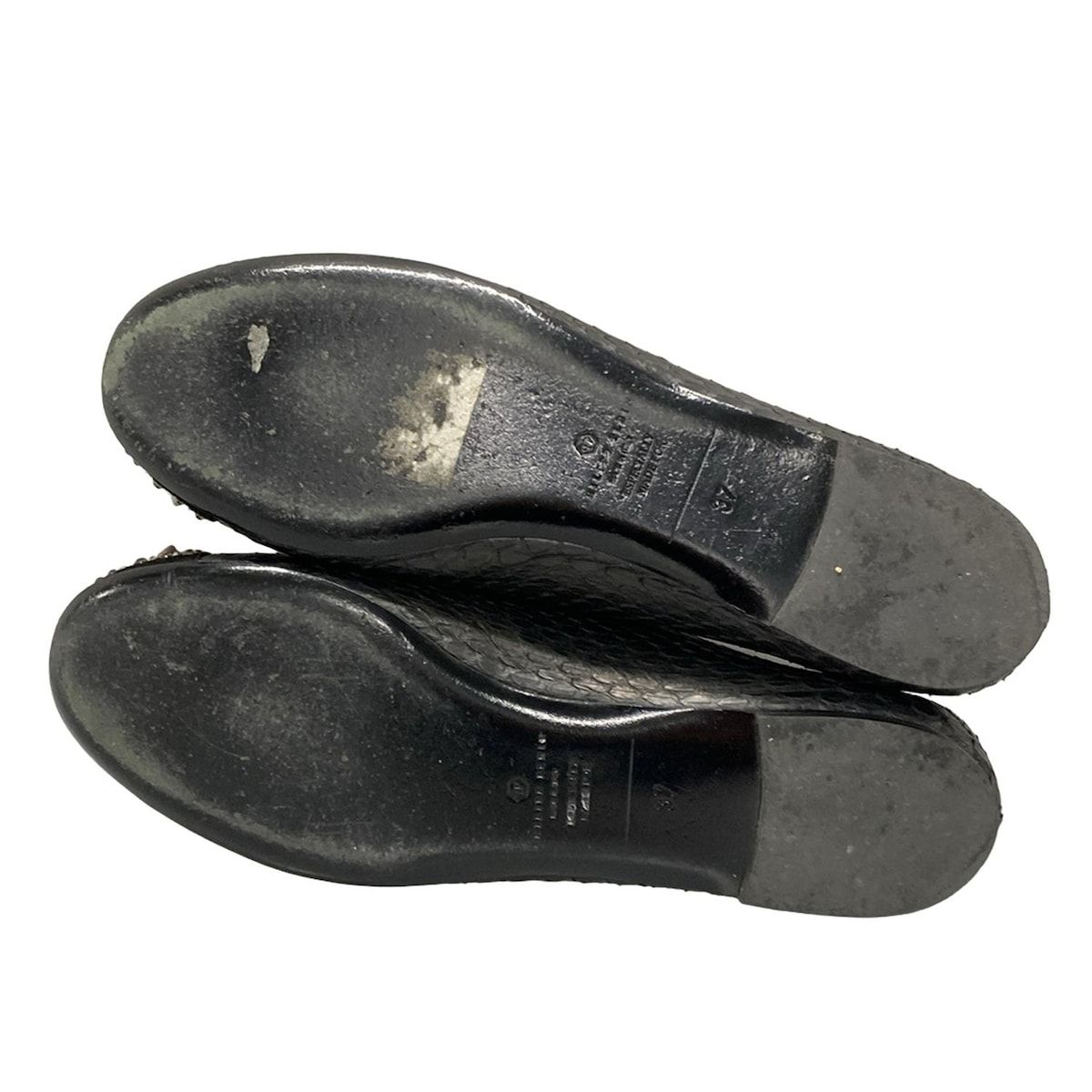 ビジュー レザー