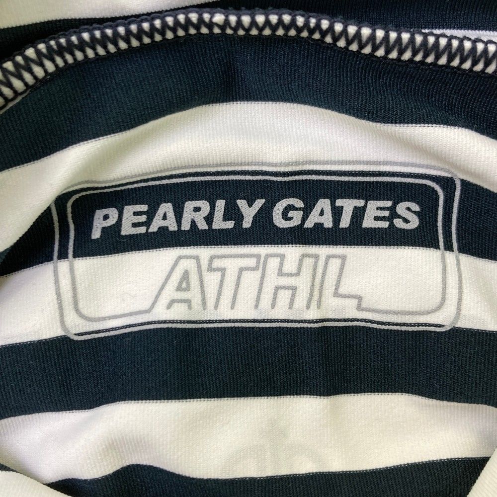 パーリーゲイツ　タートルネック　セーター　5 メンズ　ニット　ボーダー　Lサイズ　PEARLYGATES