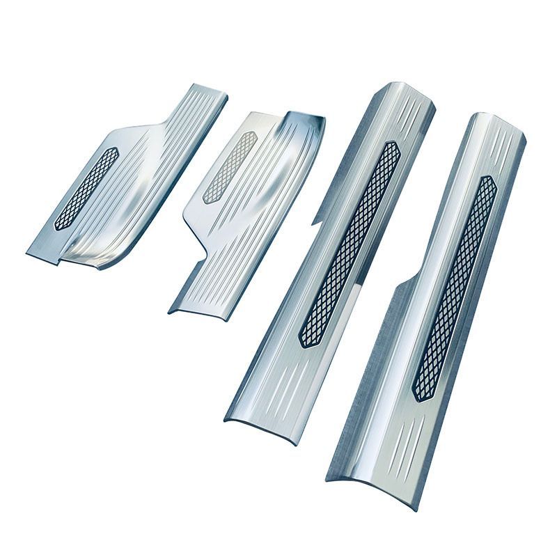 ステンレス製内蔵ドアステッププレート