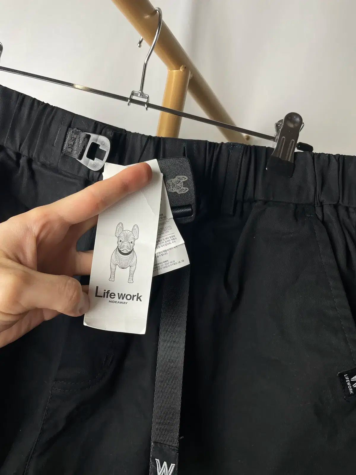 【韓国Life Work ライフウォーク】L1ボルタックスジョガーパンツ ライフワーク L1 コンパクトワッフル ジョガーパンツ (Life Work