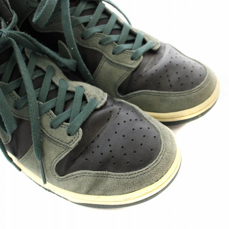 ナイキ NIKE DUNK HIGH RETRO PRM BLACK AND DEEP GREEN DQ7679