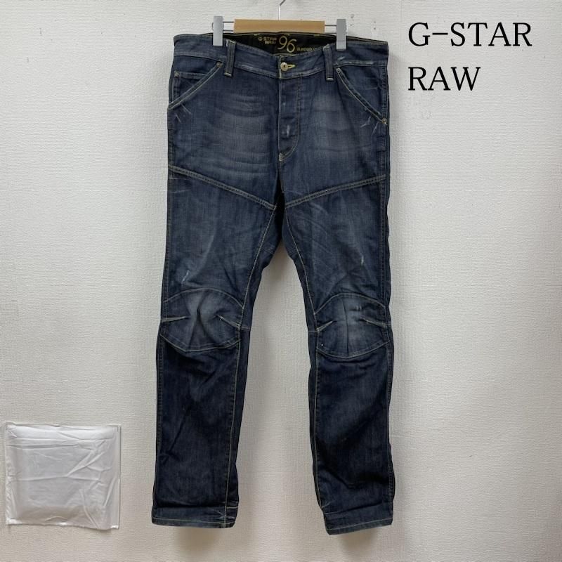 G-STAR RAW ジースターロゥ パンツ デニム、ジーンズ 色落ち加工 ダメージ加工 立体裁断 シンチバック ジーンズ デニムパンツ 5868  396 170 - メルカリ