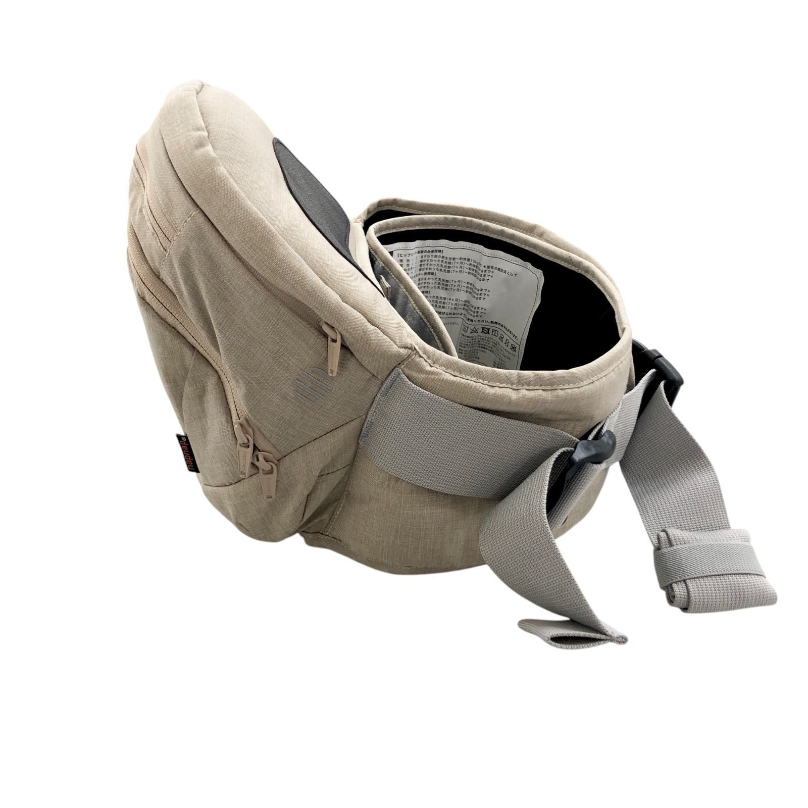 napnap Tran 抱っこ紐 ヒップシート シープベージュ napnap