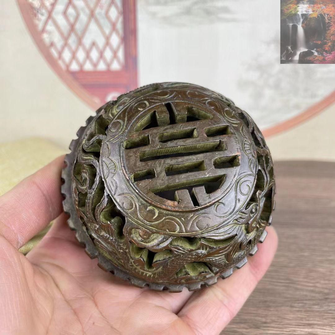 銅製 百福万字紋香炉 香道具 装飾品 工芸品 美術品 置物 銅製 百福万字紋香炉 香道具 装飾品 工芸品 美術品 置物