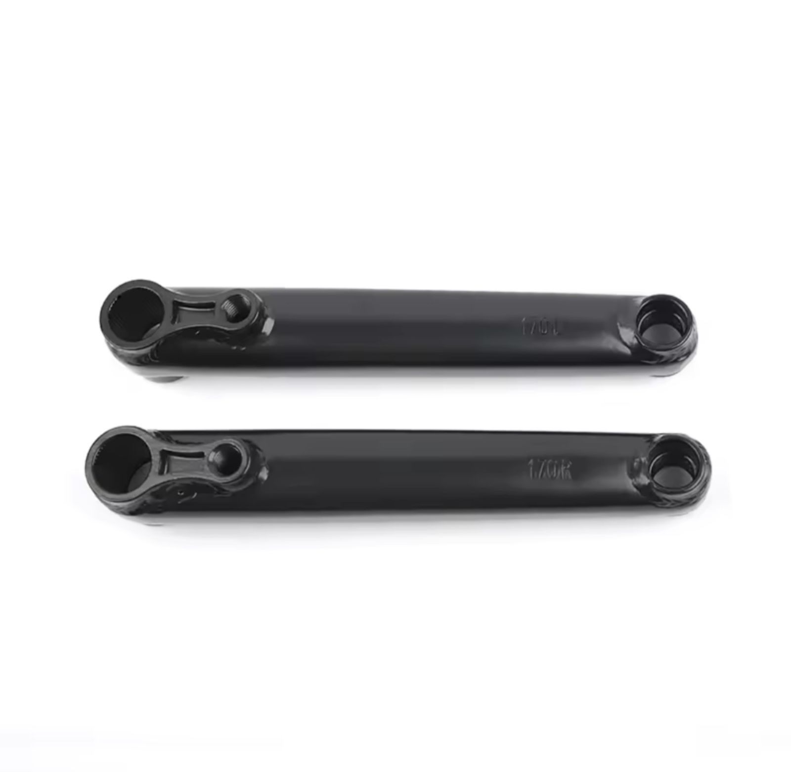 【楽ギフ_包装】 BMXクランクセット 黒色 827g 170mm 純正48スプライン仕様 19mm パーツ