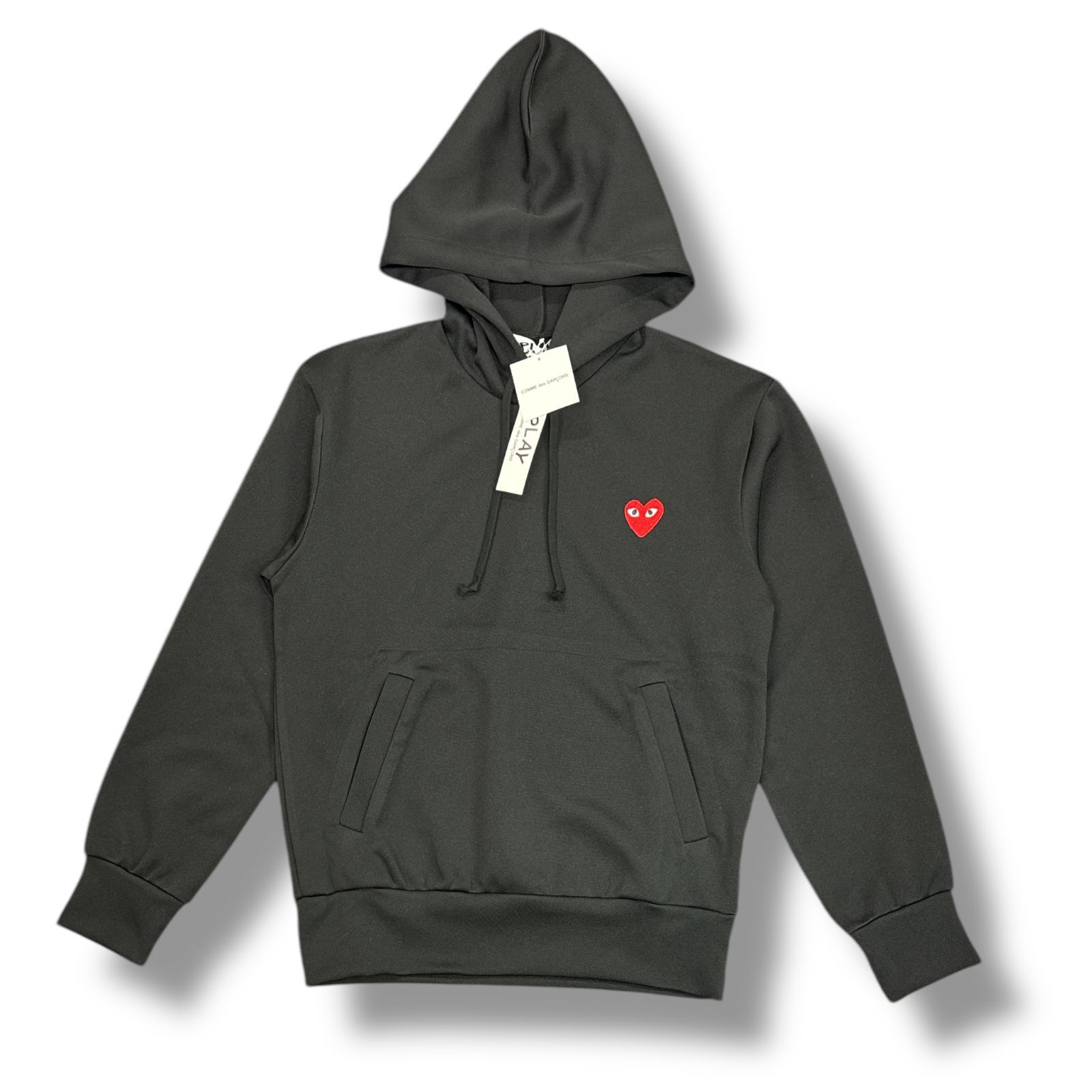参考上代17490円 未使用品 PLAY COMME des GARCONS PLAY HOODED 
