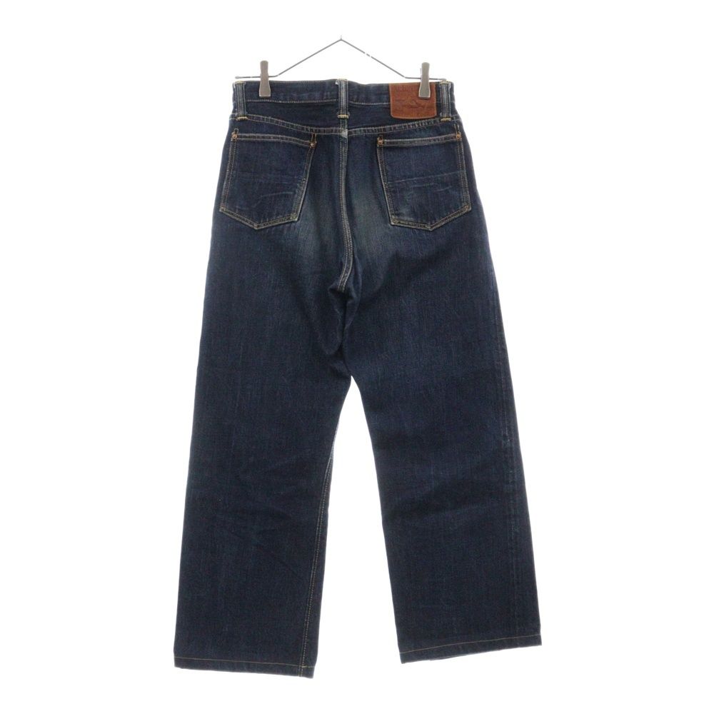 AT LAST & CO アットラスト Lot.130 ボタンフライ ストレート デニムパンツ インディゴ AT LAST & CO (アットラスト) Lot.130 ボタンフライ ストレート デニム