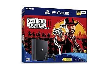 中古　美品　ps4 pro 1TB レッド・デッド・リデンプション2 パック CUHJ-10028　プレイステーション4 PlayStation 4 Pro レッド・デッド・リデンプション2 パック 中古 美品
