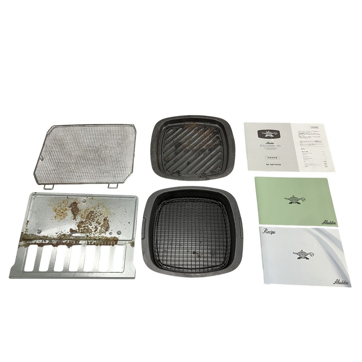 日本エー アイ シー Aladdin AGT-G13A グラファイト グリル-トースター 2020年製 家電 W10516212