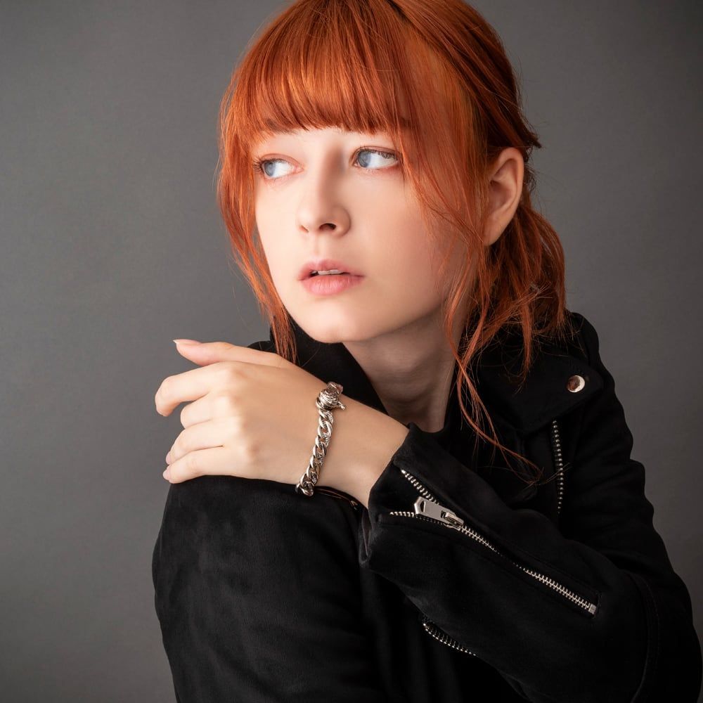 グラデーション喜平ブレスレット