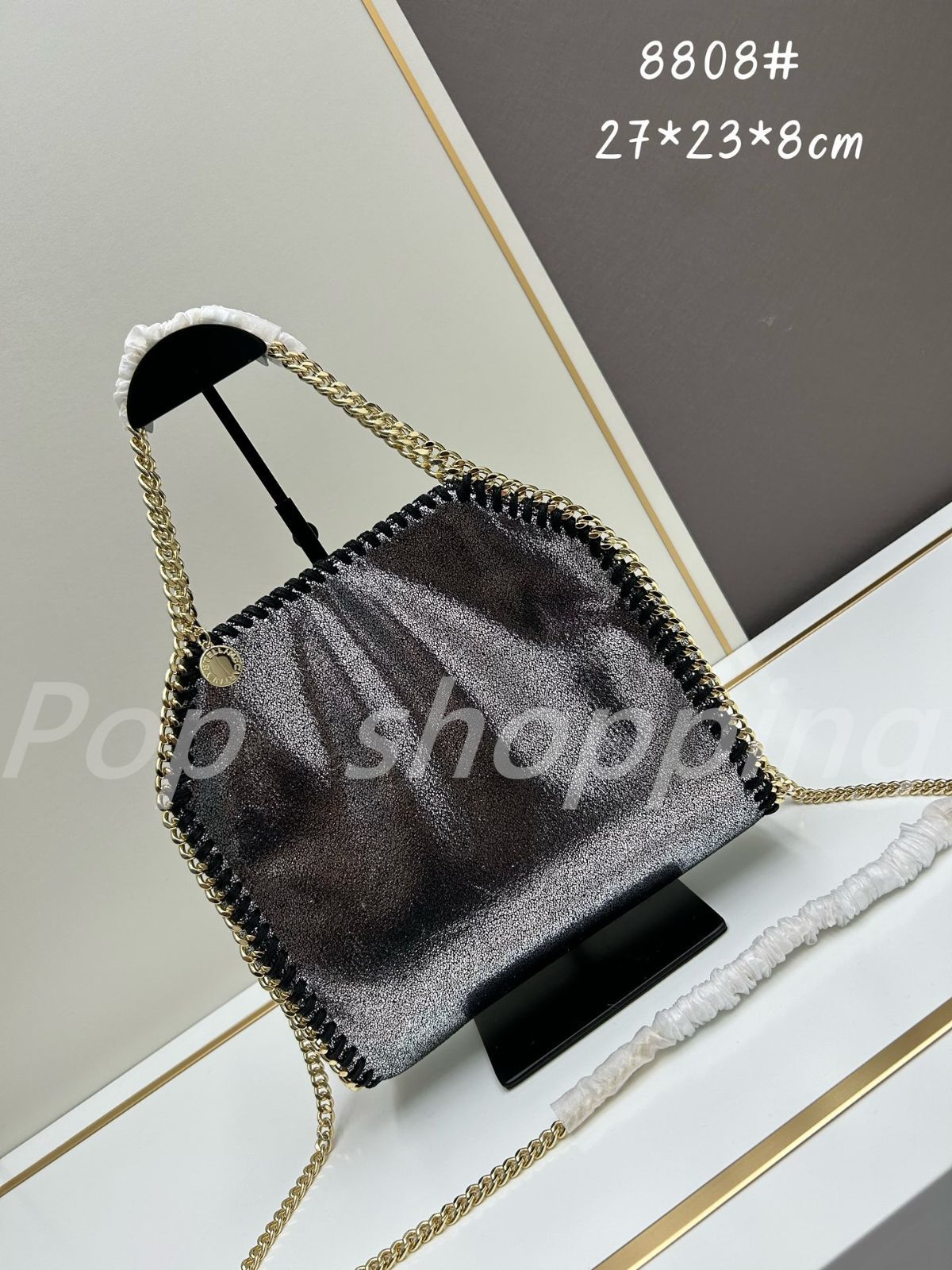 新品   Stella McCartney （ステラロゴ） ショルダー バッグ   ハンドバッグ    レディース  バッグ  031