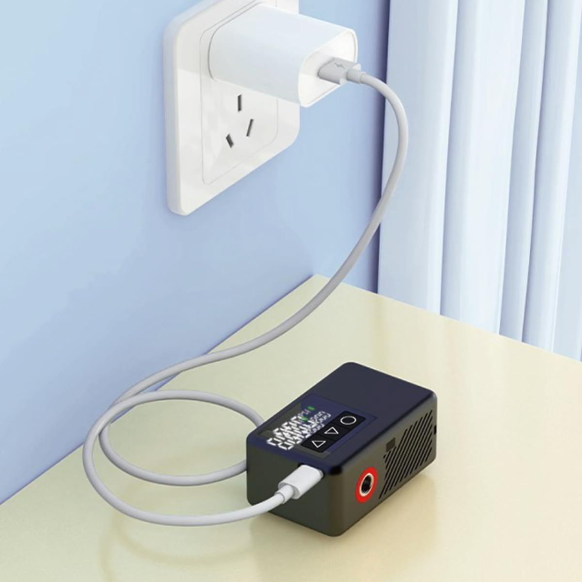 充電式電動エアーポンプ