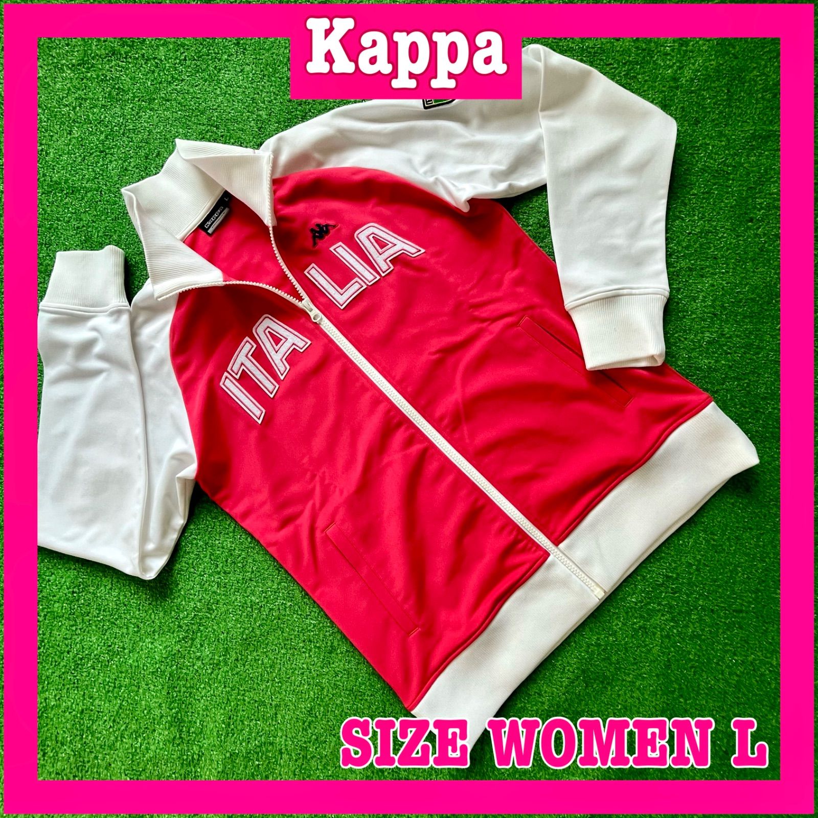 Kappa カッパ フルジップ 速乾性 ジャージ ゴルフジャケット L