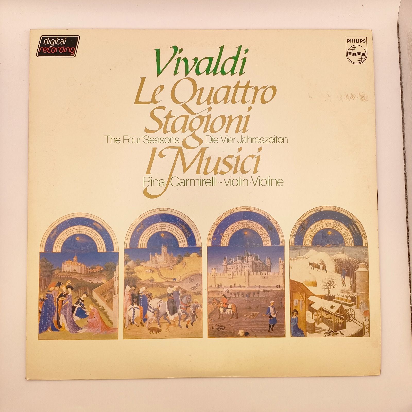 イ・ムジチ合奏団 ヴィヴァルディ 協奏曲集「四季」作品8 PHILIPS