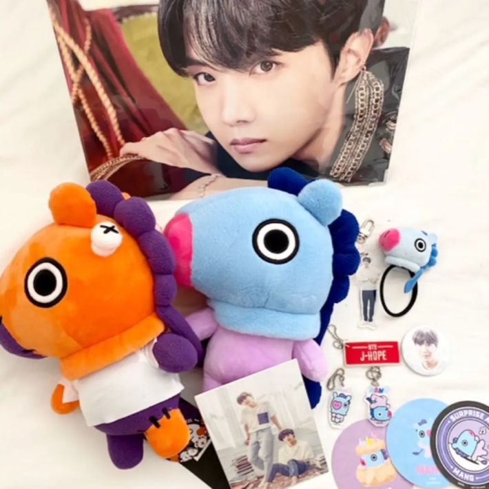 BT21キャンバスミニトート MANG マン J-HOPE うく ホビ ホソク BTS