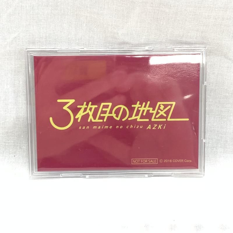中古】現状品)AZKi 3枚目の地図 リリース記念イベント バーチャル特典