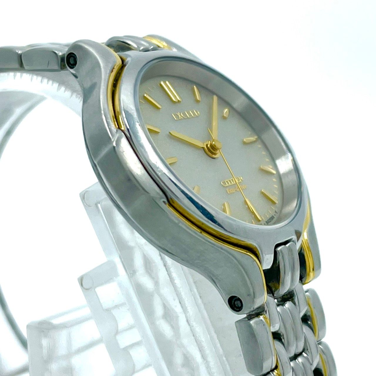 【美品/新品電池】シチズン エクシード 3Pダイヤ ドレス レディース 腕時計 EXCEED(CITIZEN) （豪華おまけ有） シチズン エクシード