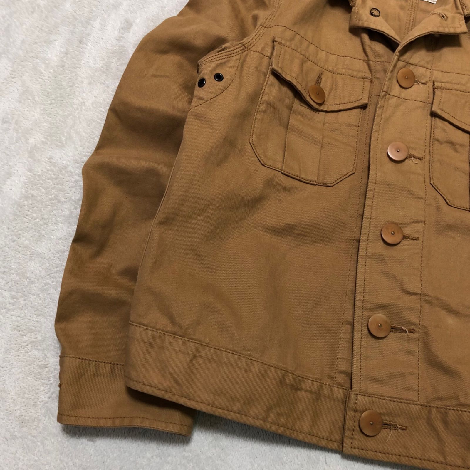 Nigel Cabourn BATTLE DRESS JACKET INDIAN KHAKI DRILL イギリス軍 バトルドレスジャケット  インディアン カーキドリル ミリタリージャケット 46(M)サイズ サンドカーキ ベージュ ナイジェルケーボン - メルカリ