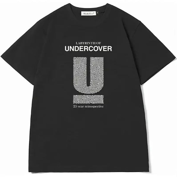 ★UNDERCOVER★ロゴ プリンティング 半袖Tシャツ UNDERCOVER アンダーカバー UCZ9817 U ロゴプリント 半袖 T