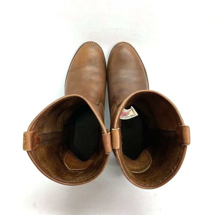 レッドウィング ペコス 1155 9C 85年9月製 プリント羽タグ 茶芯】【96