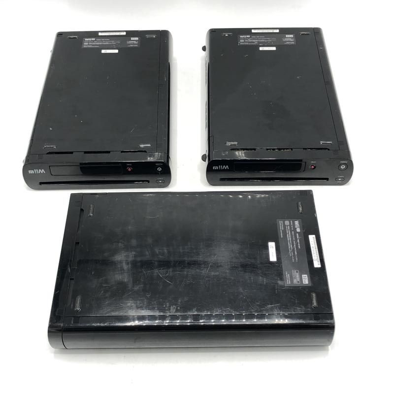 中古】本体S）【ジャンク】任天堂 WiiU本体5台まとめ 動作未確認